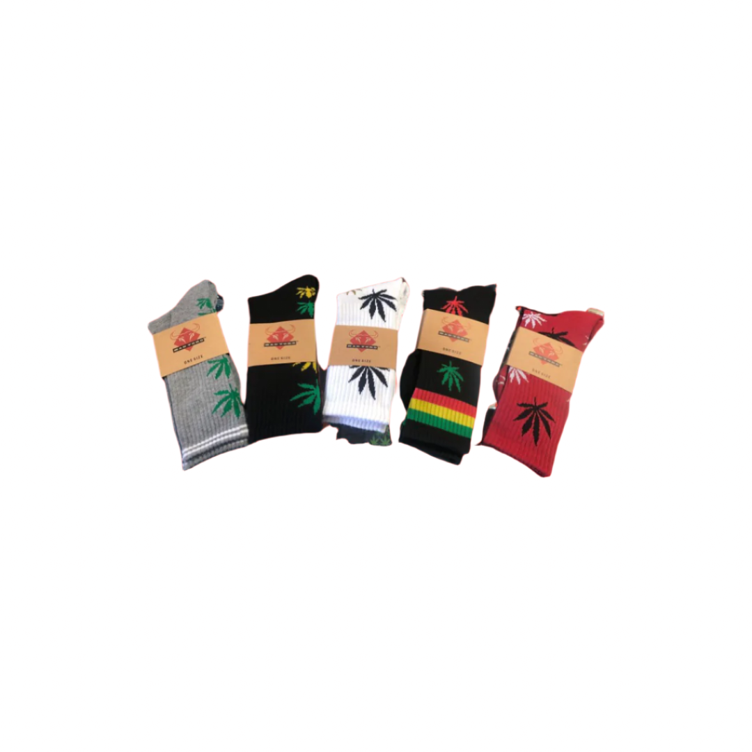 420 Leaf Socks