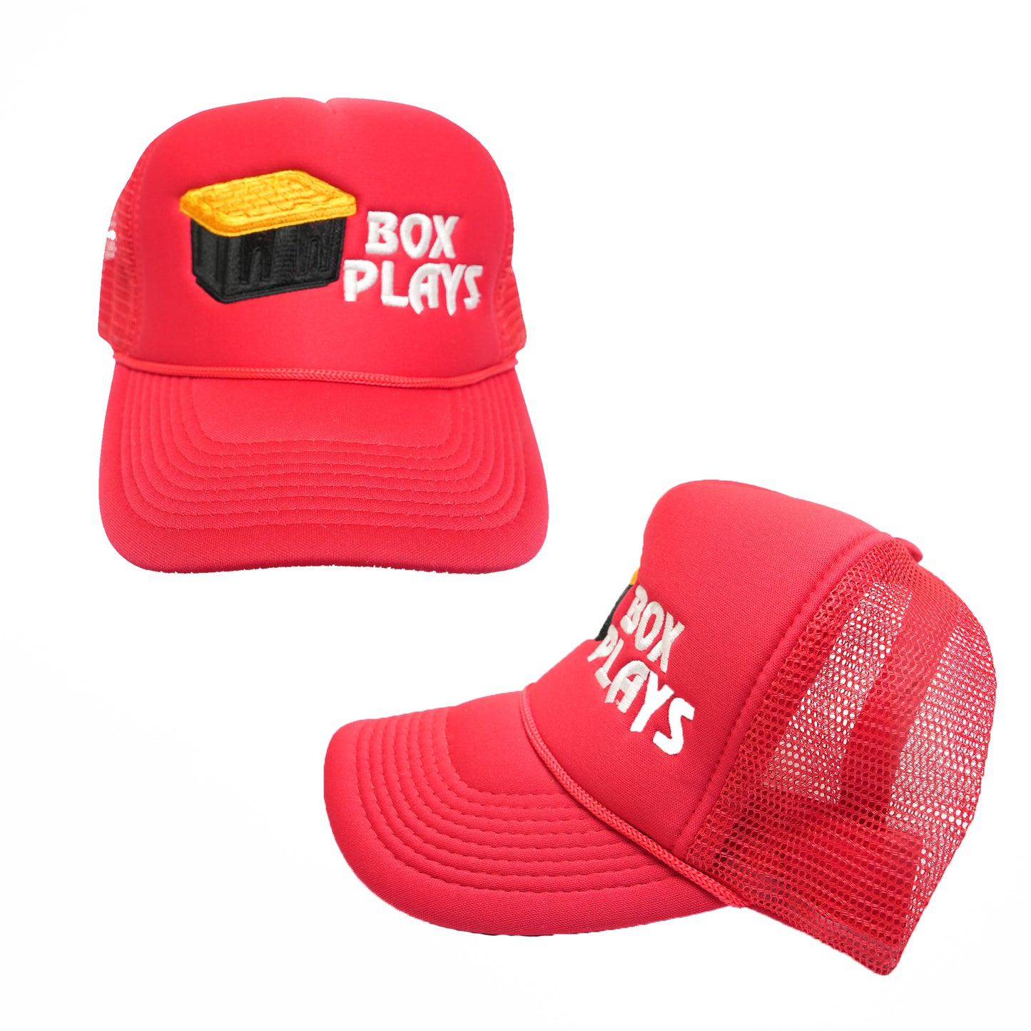 Box Plays Louddpax trucker hats
