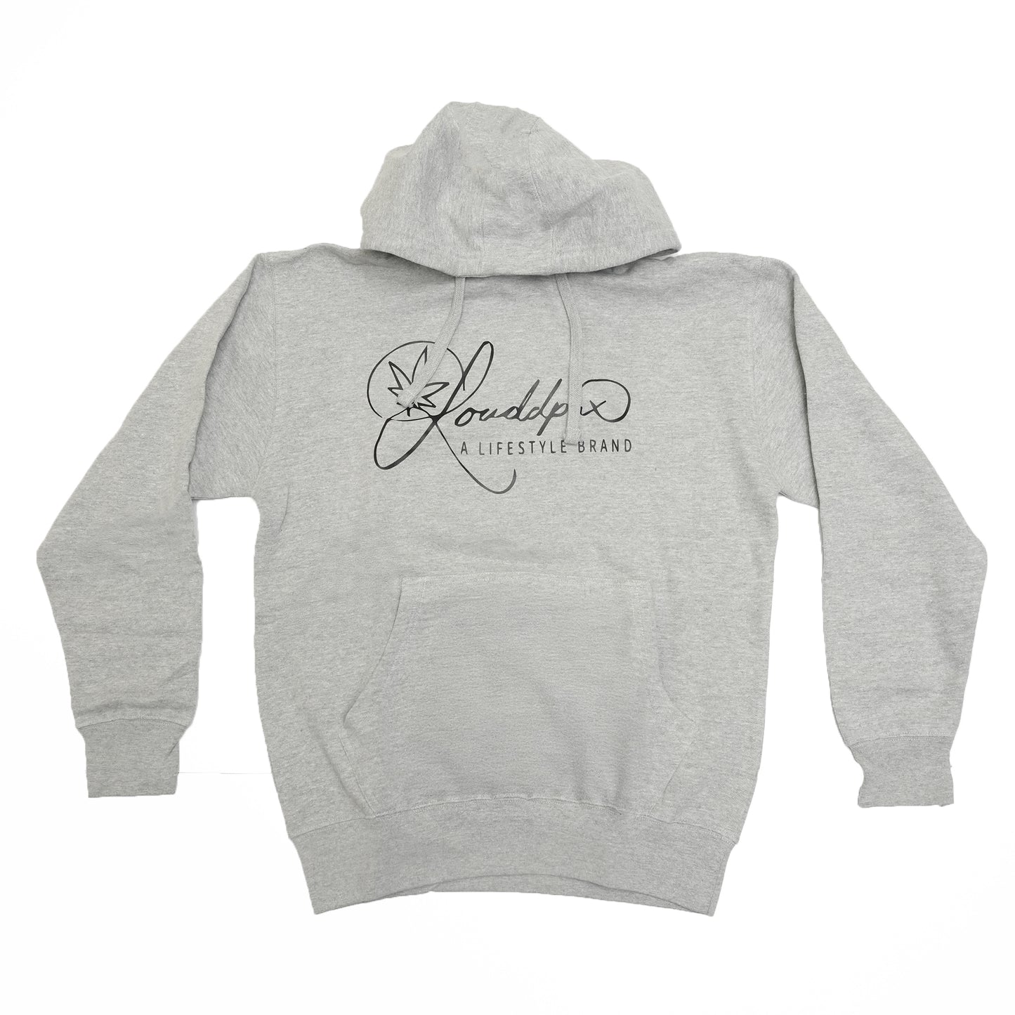 Cursive Louddpax hoodie