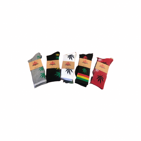 420 Leaf Socks