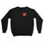 Heart Embroidery crew neck