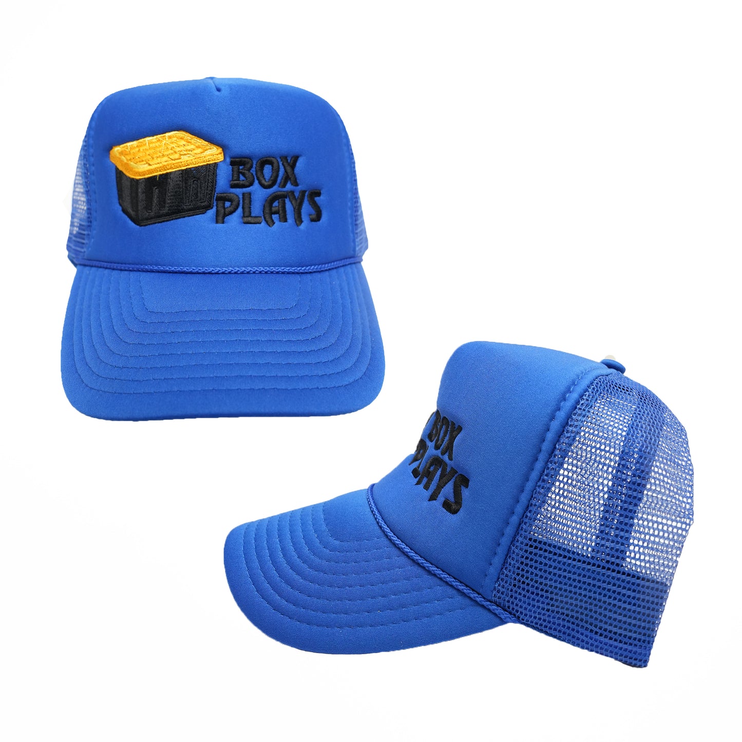 Box Plays Louddpax trucker hats