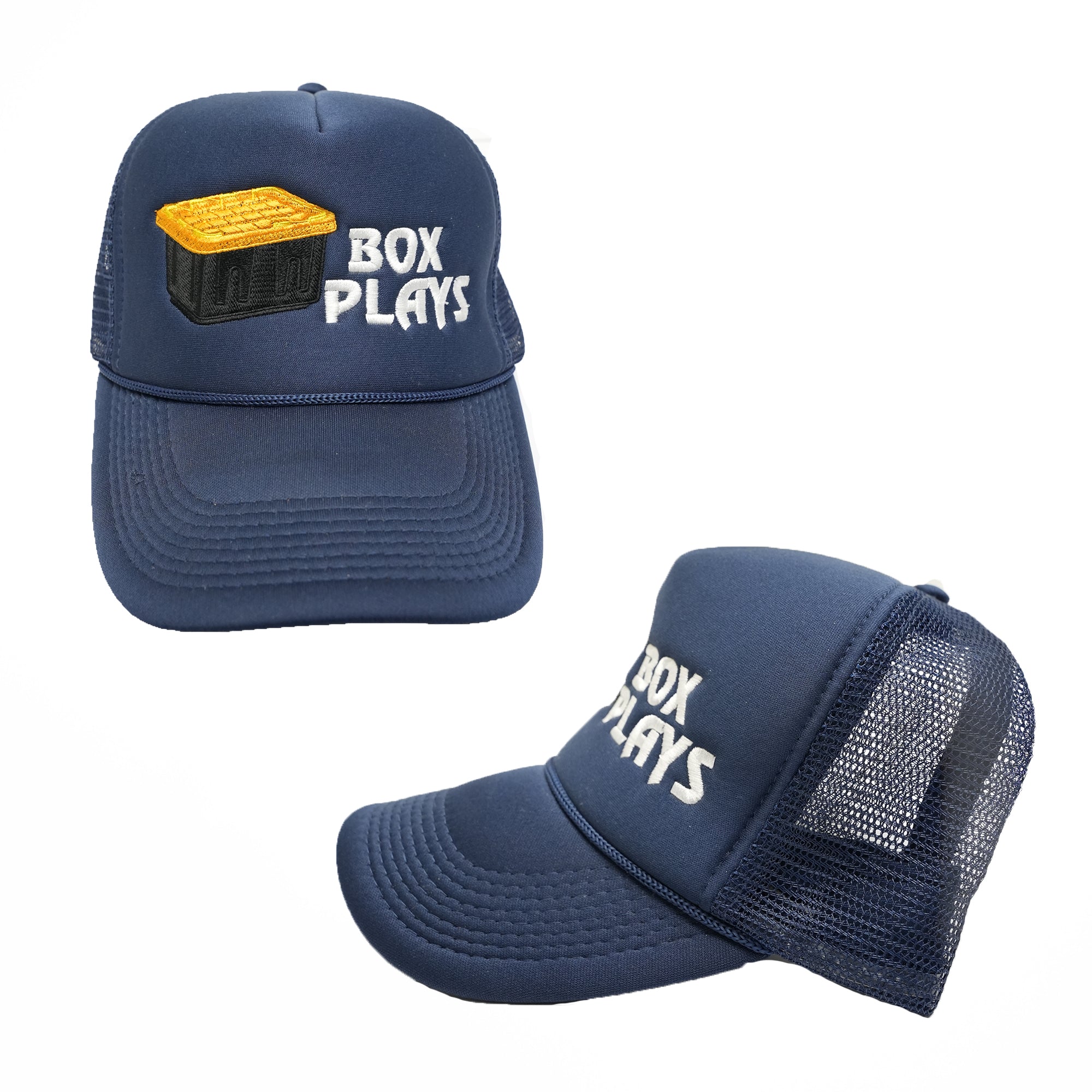 Box Plays Louddpax trucker hats