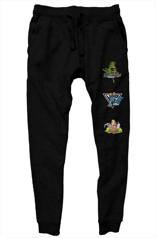 Official Louddpax Cartoon Joggers 